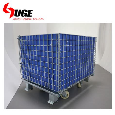 metal mesh boxes|foldable wire mesh basket.